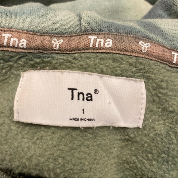 TNA hoodie tye dye size 1 comfy oversized fit - Picture 3 of 6